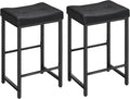 HOOBRO Bar Stools, 25.4" Saddle Stools by HOOBRO