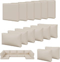 Aoxun 14pcs Patio Cushion Covers Replacement, Waterproof Outdoor Furniture by Aoxun