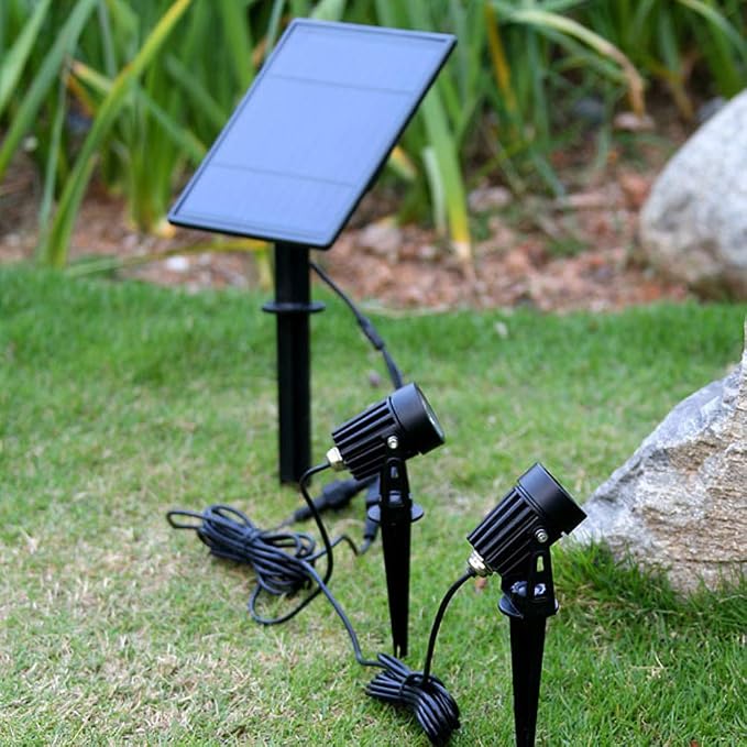 APONUO Metal Solar Spot Lights Outdoor - Image 9