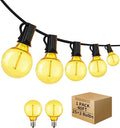40FT LED Outdoor String Lights Waterproof, G40 LED Globe Outdoor Lights by ShineU