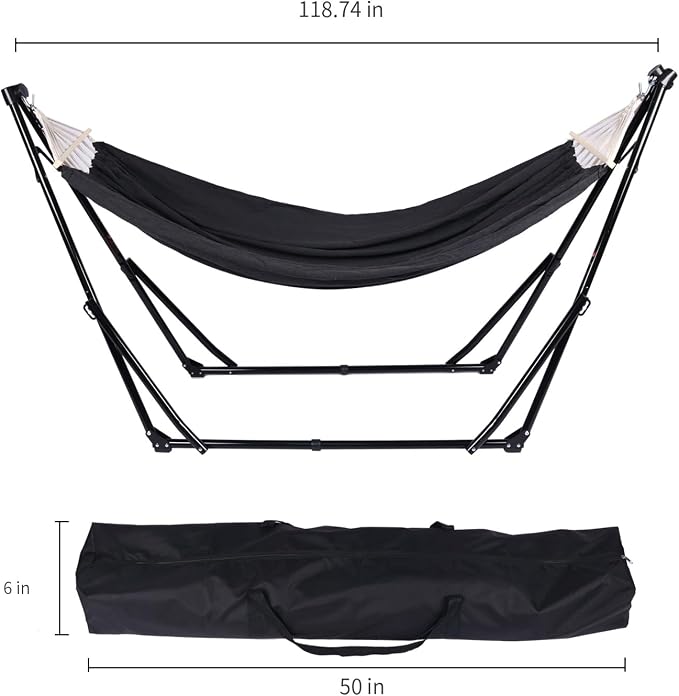 2 in 1 Hammock with Stand - Image 8