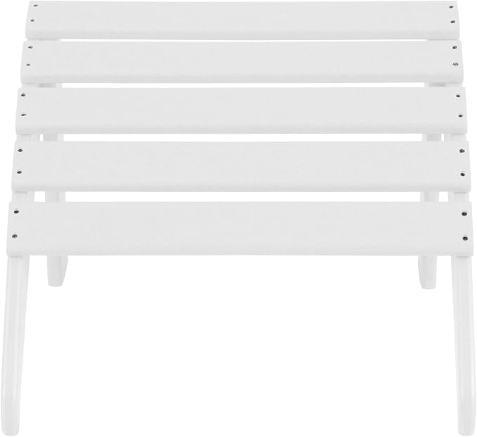 WO Home Furniture Adirondack Ottoman Outdoor Patio Footrest 13.5" Inch Folding - Image 11