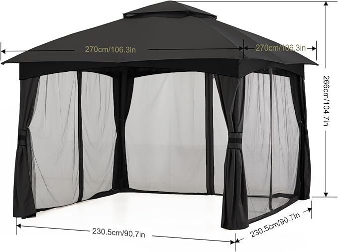 MASTERCANOPY Outdoor Patio Gazebo - Image 3