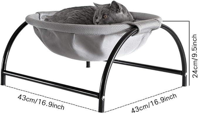 Cat Bed Dog/Pet Hammock Bed Free-Standing Kitty Sleeping Cat Supplies Pet - Image 4