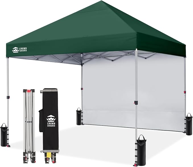 CROWN SHADES 8x8 Pop up Canopy Instant Canopy by CrownShades