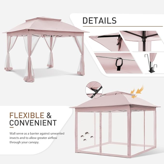 COOS BAY 11x11 Pop Up Gazebo - Image 2