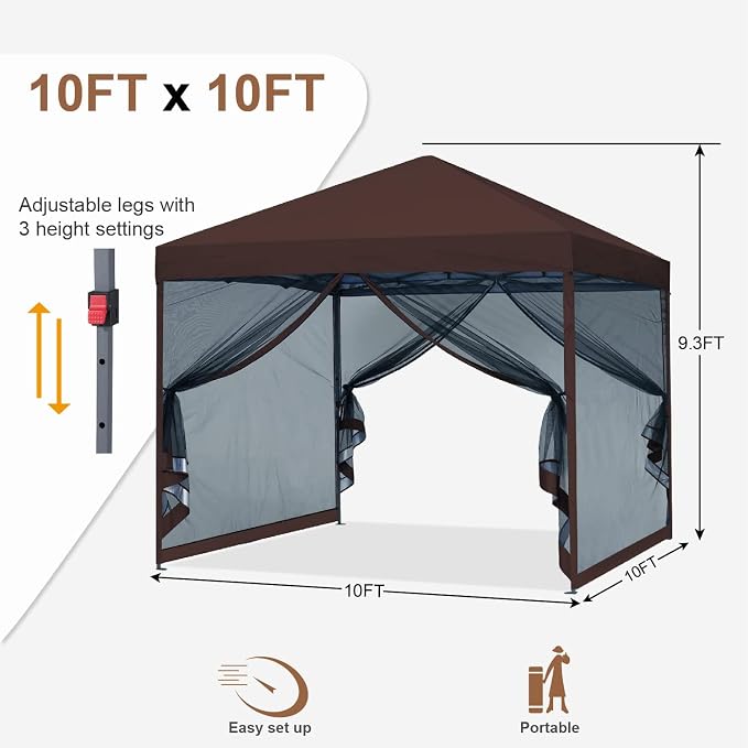 MASTERCANOPY Pop-Up Quick Outdoor Canopy - Image 2