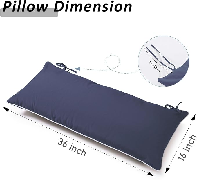 36 inch Hammock Pillow for Net Company, Extra Large Outdoor Hammock Pillow - Image 5