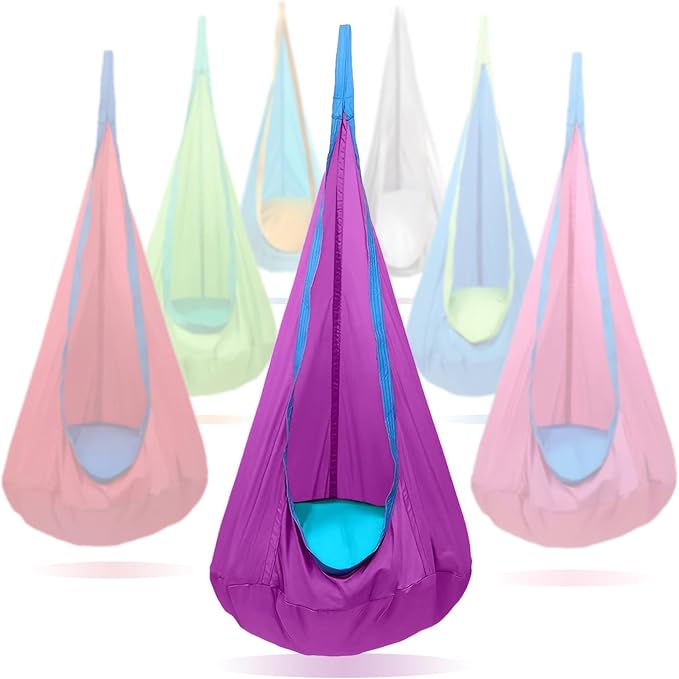 Kids Swing Seat Hammock Chair Indoor Outdoor Hanging Chair by TRAVELBAIC
