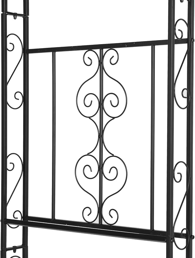 7FT Heavy Duty Steel Garden Arbor - Image 2