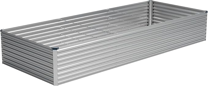 Vengarus 12x4x2FT Galvanized Raised Garden Bed Kit, Large Rectangle Elevated - Image 7