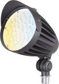 LEONLITE 20W/30W/40W 3CCT LED Bullet Flood Light, 4880LM 3000K/4000K/5000K by LEONLITE