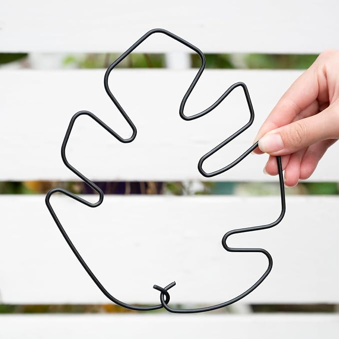5PCS Monstera Plant Stem Support -7.3*6.25IN Adjustable Metal Stake - Image 6