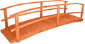 12 FT Cedar Amish Made Garden Bridge by Unknown