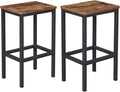 VASAGLE Bar Stools, Kitchen Breakfast Bar Stools by VASAGLEbySONGMICSHOME