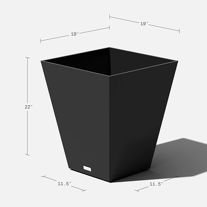 Veradek Nobleton Indoor/Outdoor Wide Square Planter - Image 8
