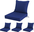 24x24 Inch Outdoor Chair Cushions Set of 4, Patio Furniture Cushions by Unknown