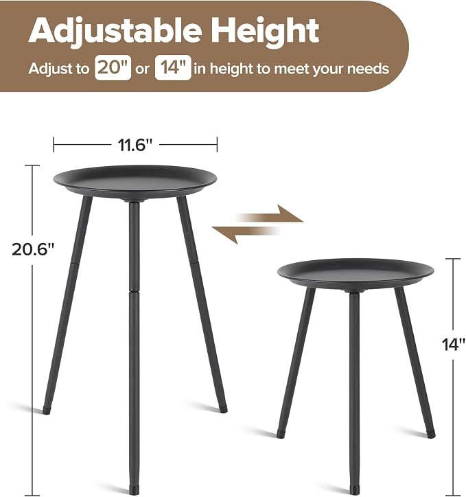 Tall Plant Stand Indoor, Metal Mid Century Indoor Plant Stands, Adjustable - Image 2