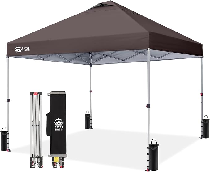 CROWN SHADES 10x10 Pop Up Canopy by CrownShades