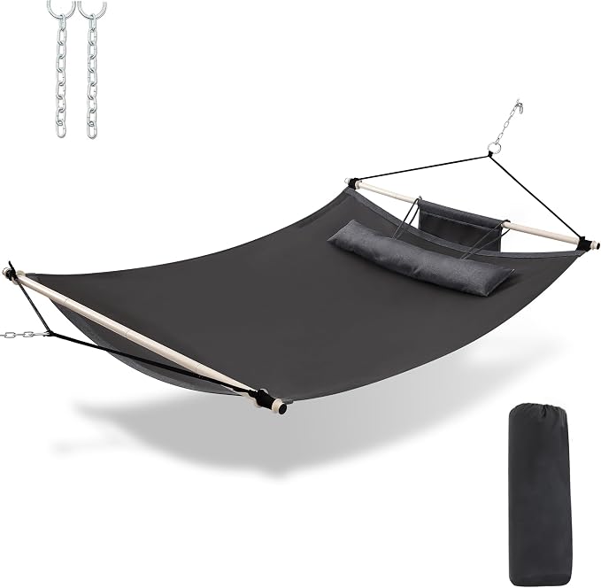TegerDeger Anti-flip 12FT Hammock Large Hammock 450LB Capacity by Tegerdeger