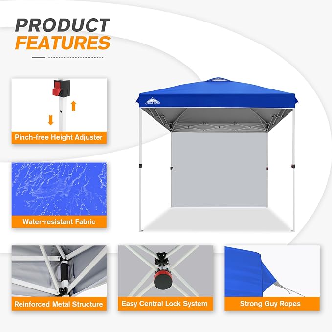 EAGLE PEAK Commercial Canopy 8x8 Pop Up Canopy Tent - Image 2