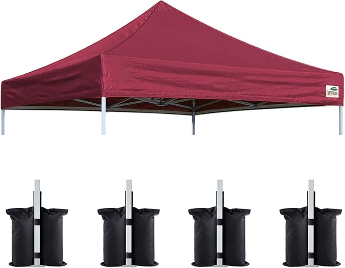 Eurmax USA New 10x10 Pop Up Canopy Replacement Canopy Tent Top Cover, Instant by Eurmax