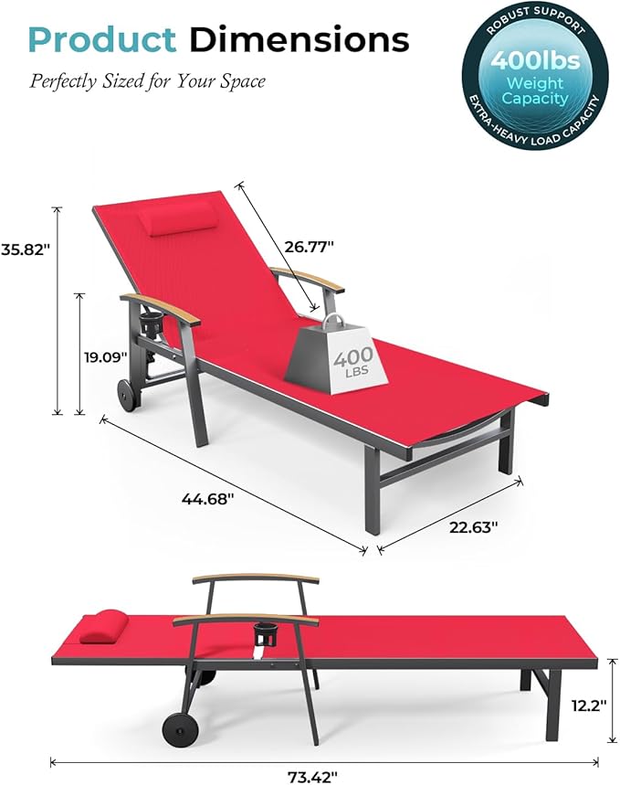 Ciokea Outdoor Lounge Chair - Image 2