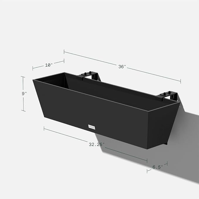 Veradek Pure Series Railing Planter - Image 2