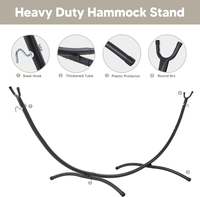 SUNCREAT Portable Outdoor Hammock - Image 5