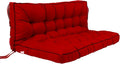Outside Benches Cushion with Backrest, Thicken Waterproof Swing Cushions 2/3 by Unknown