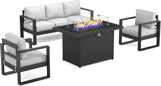 Outdoor Aluminum Furniture Set - Image 2