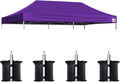 Eurmax USA 10x20 Pop Up Canopy Replacement Canopy Tent Top Cover, Instant by Eurmax