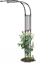 Half Garden Arch by TrellumeGardenHome