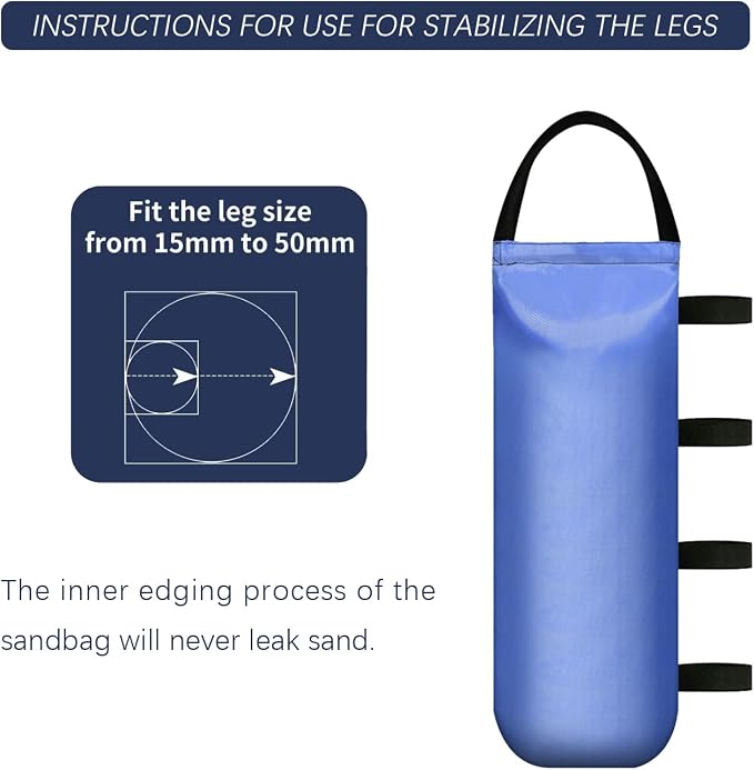 112 LBS Heavy Sand Bags for Canopy Outdoor Advertising Tent Sunshade Fixed - Image 7