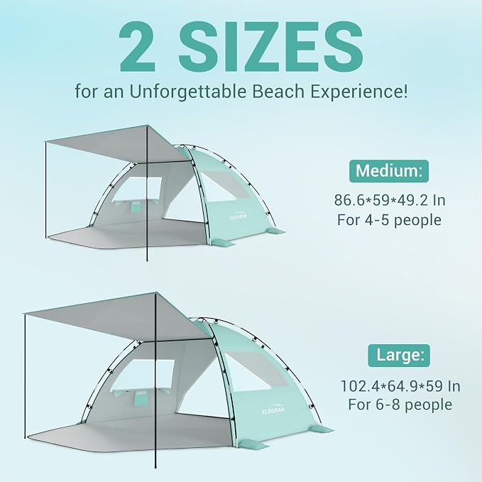 Elegear CumbreX™ Beach Tent Sun Shelter - Image 2