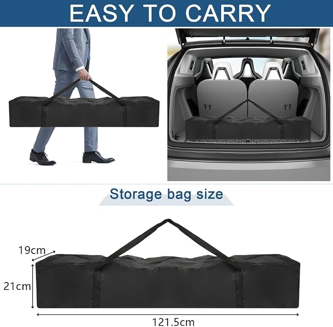 Outvita 6.5x6.5ft Pop Up Canopy Tent, Outdoor Instant Shelter Folding Canopy - Image 4