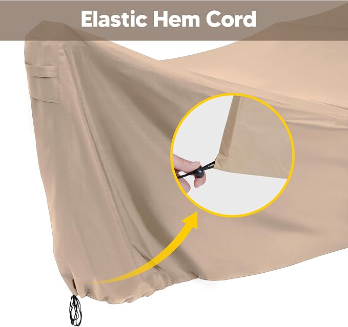 SUNCREAT Hammock Cover, Water-Resistant Polyester Hammock Stand Cover - Image 5