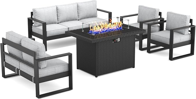 Outdoor Aluminum Furniture Set - Image 2