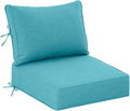 Sundale Outdoor Olefin Deep Seat Cushion, Patio Chair Cushion and Pillow by SundaleOutdoor