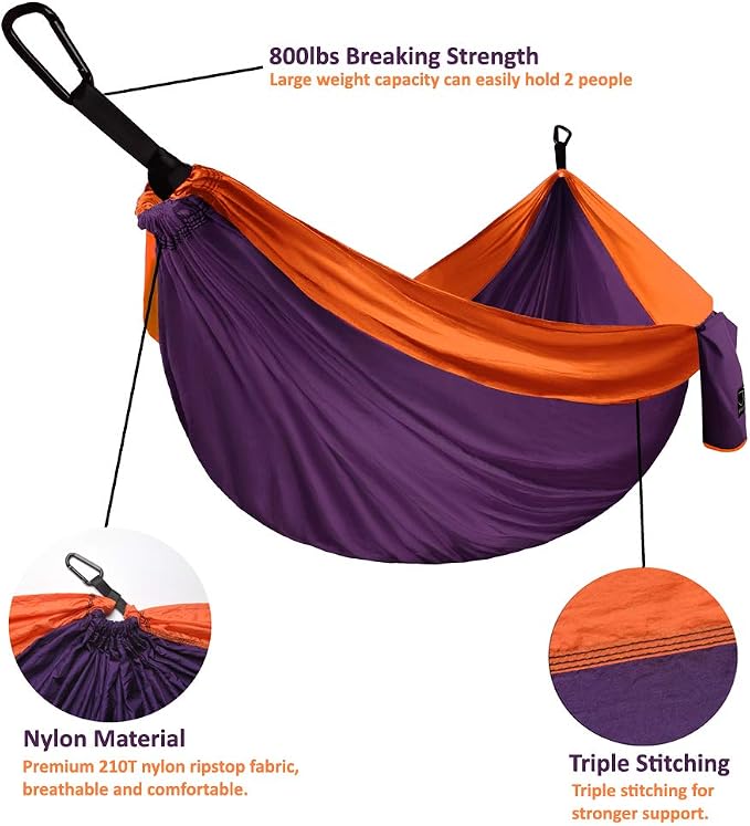 Gold Armour Camping Hammock - Image 2
