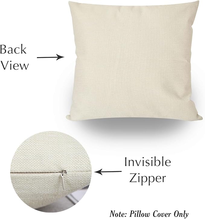 PANDICORN Welcome to Our Porch Stay Awhile Pillow Covers 20x20 Set of 2 - Image 2