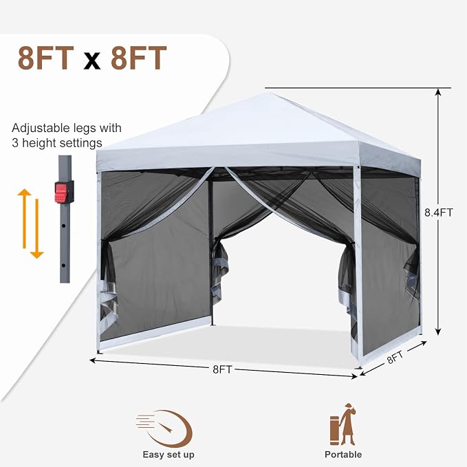 MASTERCANOPY Pop-Up Setup Outdoor Canopy - Image 2