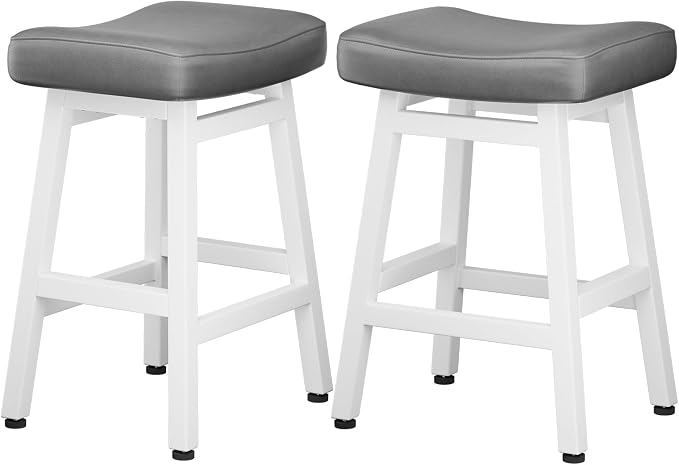Counter Height Bar Stools Set of 2, 24 Inch Barstools - Image 9