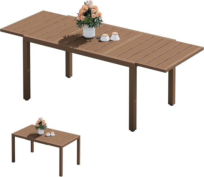 SERWALL Outdoor Expandable Dining Table 60" by SERWALL
