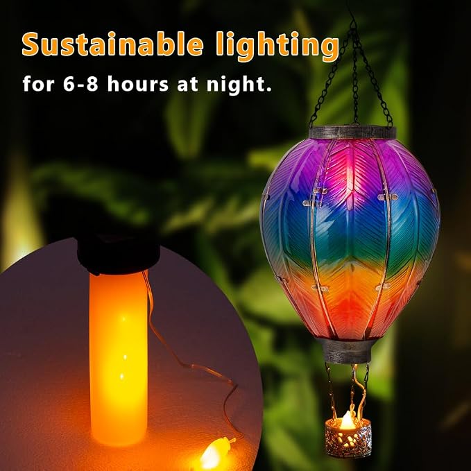 STARSOUL Extra Large Solar Hot Air Balloon Lantern - Image 2