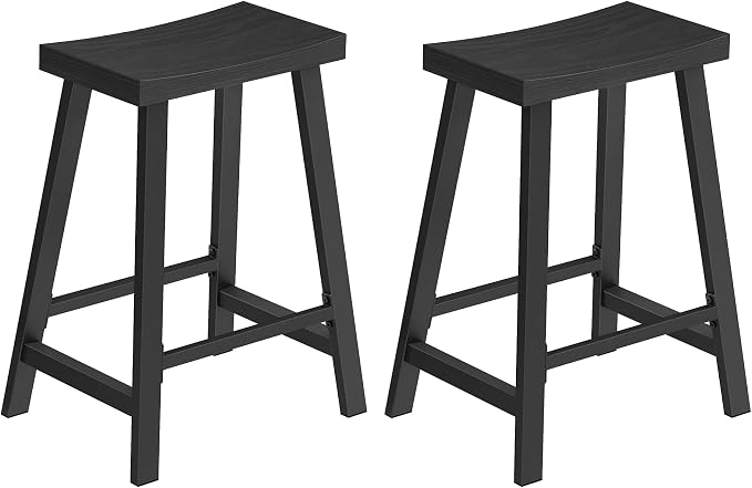 VASAGLE Bar Stools, Kitchen Breakfast Bar Stools by VASAGLEbySONGMICSHOME
