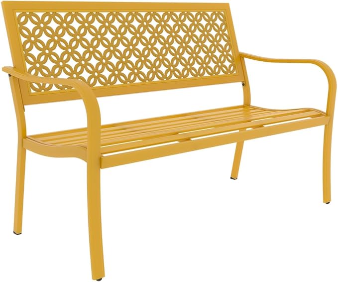 Grand patio 50" Outdoor Bench Garden Bench by GrandPatio
