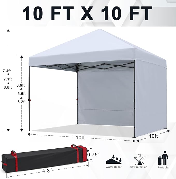 COOSHADE Pop Up Canopy Tent 10x10 - Image 5