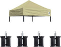 Eurmax USA Pop Up Canopy Replacement Canopy Tent Top Cover, Instant Canopy Top by Eurmax