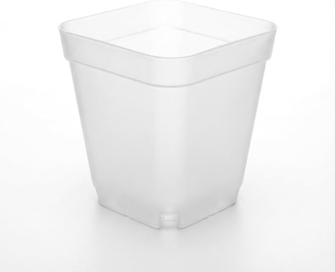 120 Packs Square Clear Nursery Pots - Image 8